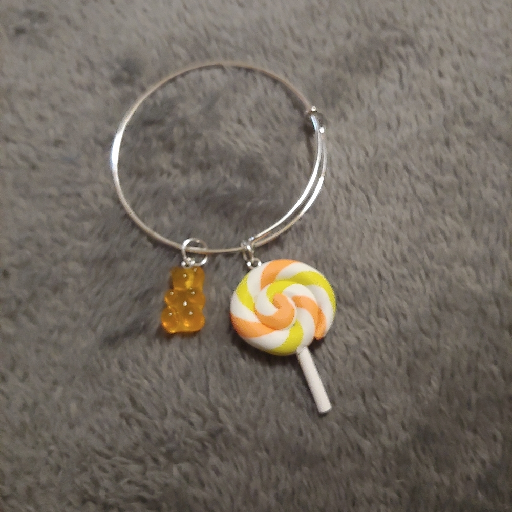 Lollipop Gummy Bear Bracelet